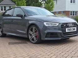 Nano grey metallic Used 2018 Audi S3 Black Edition Sedan | £25,495 (Fair price)