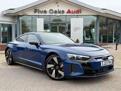 Blue Used 2023 Audi RS e-tron GT Black Edition Sedan | £63,490 (Good price)