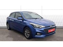 Blue Used 2019 Hyundai i20 SE Hatchback | £9,032 (Fair price)