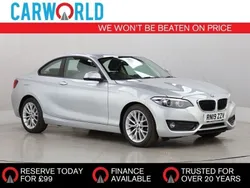 Silver Used 2019 BMW 218 Comfort Edition Coupe | £11,990 (Good price)
