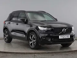 Black Used 2021 Volvo XC40 R-Design SUV | £27,591 (A bit pricey)