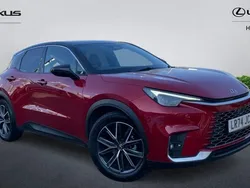 Red/black Used 2024 Lexus LBX SUV | £34,990 (A bit pricey)