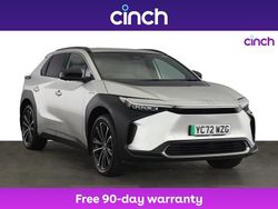 Silver Used 2022 Toyota bZ4X SUV | £22,349 (Good price)