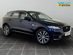 Blue Used 2018 Jaguar F-Pace Portfolio SUV | £18,995 (Good price)
