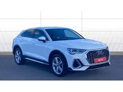 White Used 2022 Audi Q3 S-Line SUV | £26,555 (Fair price)