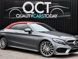 Grey Used 2016 Mercedes C250 AMG Line Premium Plus Cabriolet | £18,750 (Expensive)