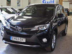 Black Used 2013 Toyota RAV4 SUV | £10,495 (Fair price)