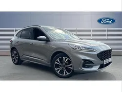 Silver Used 2022 Ford Kuga ST-Line X SUV | £20,367 (Fair price)