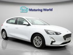 White Used 2022 Ford Focus Titanium Hatchback | £9,950 (Fair price)