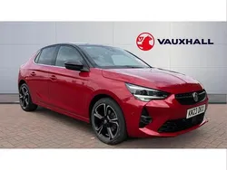 Red Used 2023 Vauxhall Corsa Ultimate Hatchback | £16,537 (Fair price)