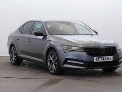 Graphite grey metallic Used 2024 Skoda Superb SportlinePlus Hatchback | £25,900 (Fair price)