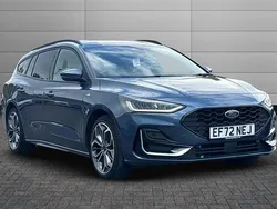 Blue Used 2022 Ford Focus ST-Line Estate | £20,090 (Expensive)