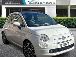 Grey Used 2021 Fiat 500 Launch Edition Hatchback | £10,495 (Fair price)