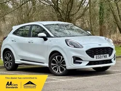White Used 2021 Ford Puma ST-Line Hatchback | £14,495 (Fair price)