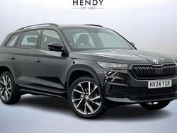 Black magic pearl effect Used 2024 Skoda Kodiaq SportLine SUV | £30,999 (Good price)