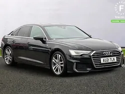 Black Used 2021 Audi A6 S-Line Sedan | £21,799 (Good price)