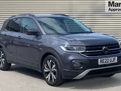 Grey Used 2022 VW T-Cross Black Edition SUV | £17,732 (Fair price)