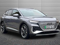 Grey Used 2022 Audi Q4 e-tron S-Line SUV | £28,650 (Good price)