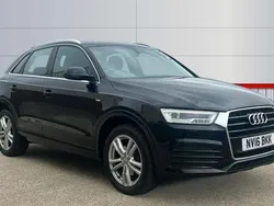 Black Used 2016 Audi Q3 S-Line SUV | £10,677 (Good price)