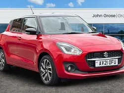 Red Used 2021 Suzuki Swift SZ5 Hatchback | £12,995 (Fair price)