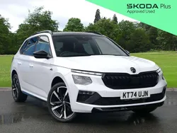 White Used 2025 Skoda Kamiq Monte Carlo SUV | £23,895 (A bit pricey)