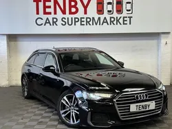Black Used 2019 Audi A6 S-Line Estate | £14,795 (Fair price)
