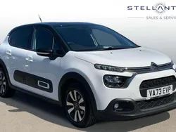 White Used 2024 Citroën C3 PureTech Hatchback | £14,310 (Good price)