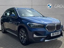 Blue Used 2021 BMW X1 xLine SUV | £21,295 (Fair price)