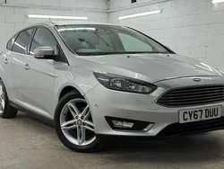 Silver Used 2018 Ford Focus Titanium Hatchback | £7,945 (Good price)