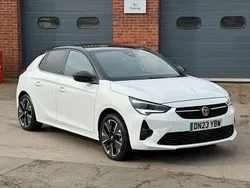 White Used 2023 Vauxhall Corsa-e Ultimate Hatchback | £15,995 (Expensive)