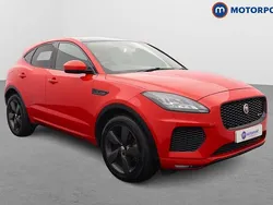 Red Used 2020 Jaguar E-Pace Chequered Flag SUV | £22,199 (Fair price)