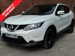 White Used 2015 Nissan Qashqai N-TEC SUV | £8,380 (Fair price)