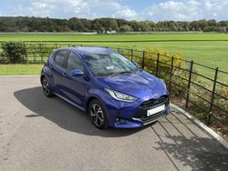 Blue Used 2024 Toyota Yaris Hybrid Design Hatchback | £18,950 (Fair price)