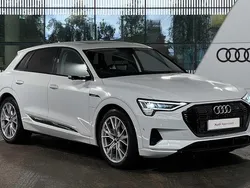 White Used 2020 Audi e-tron Advanced SUV | £28,839