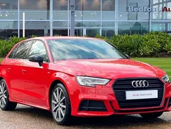 Red Used 2018 Audi A3 Black Edition Hatchback | £18,281 (A bit pricey)