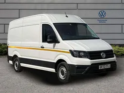 White Used 2023 VW Crafter Trendline Van | £43,178