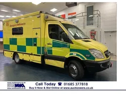 Yellow Used 2012 Mercedes Sprinter Van | £5,270 (Fair price)