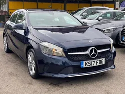 Blue Used 2017 Mercedes A180 Hatchback | £10,799 (Good price)