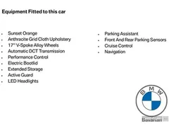 Orange Used 2021 BMW X1 Performance SUV | £19,995 (Fair price)
