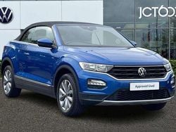 Blue Used 2020 VW T-Roc Cabriolet Design Cabriolet | £19,032 (Good price)