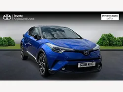 Blue Used 2018 Toyota C-HR SUV | £17,492 (Fair price)