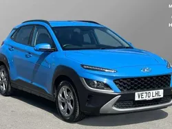 Blue Used 2021 Hyundai Kona SE SUV | £13,420 (Fair price)