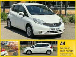 White Used 2015 Nissan Note Acenta Premium MPV | £4,975 (Fair price)