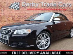 Purple Used 2006 Audi S4 Cabriolet Sport Cabriolet | £6,990
