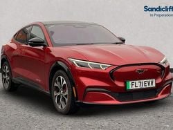 Red Used 2021 Ford Mustang Mach-E Extended Range SUV | £26,433 (Fair price)