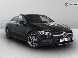 Black Used 2019 Mercedes CLA220 AMG line Sedan | £19,993 (Super price)