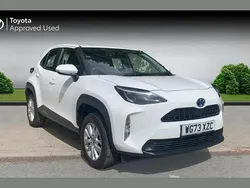 White Used 2023 Toyota Yaris Cross SUV | £17,740 (Good price)