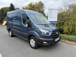 Blue New 2024 Ford Transit Trend Van | £27,995 (Expensive)