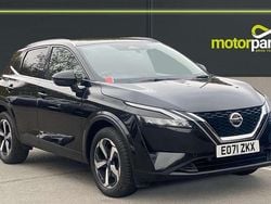 Black Used 2021 Nissan Qashqai N-Connecta SUV | £18,300 (Fair price)