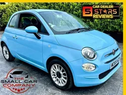 Blue Used 2016 Fiat 500 Pop Star Hatchback | £5,295 (Fair price)